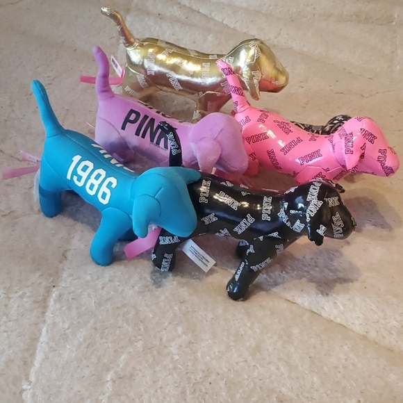 ●SOLD● Bundle Victoria Secret PINK 🐕 stuffed dogs - Picture 4 of 14